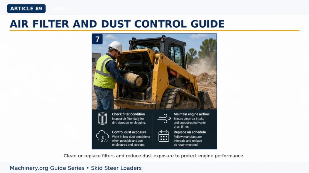 Air Filter, Dust Control, and Cooling System Cleaning Guide