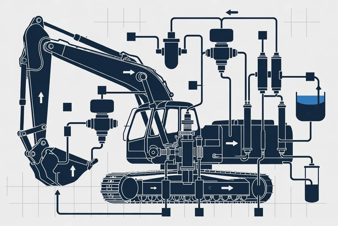Excavator Hydraulic Systems
