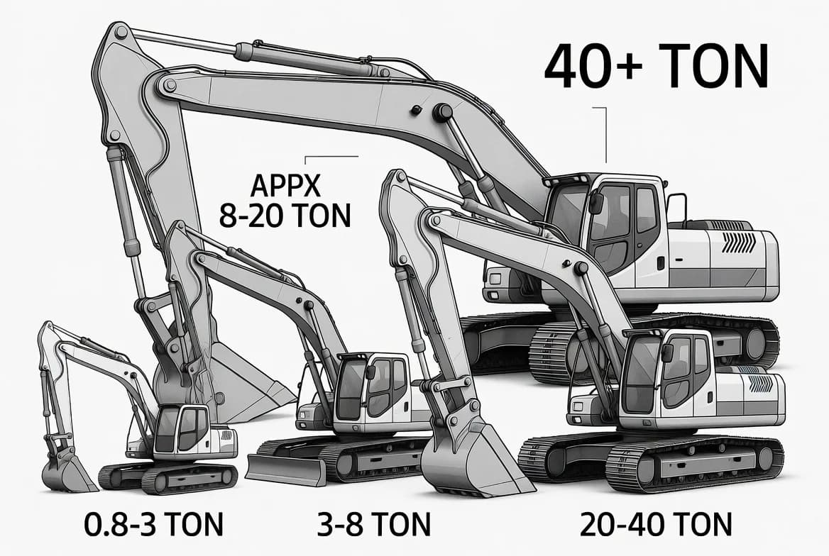 How to Choose the Right Excavator Size