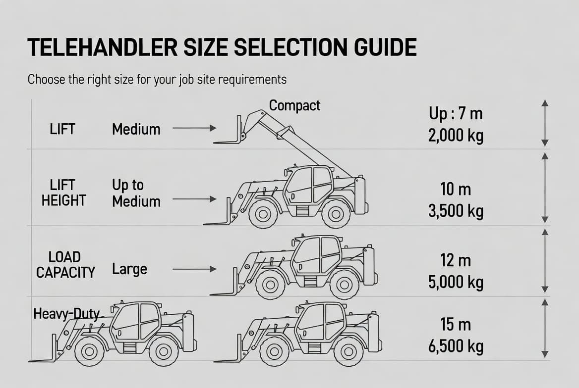 How to Choose the Right Telehandler Size