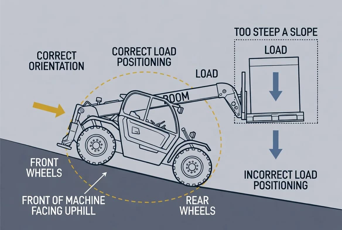 Safe Operation on Slopes