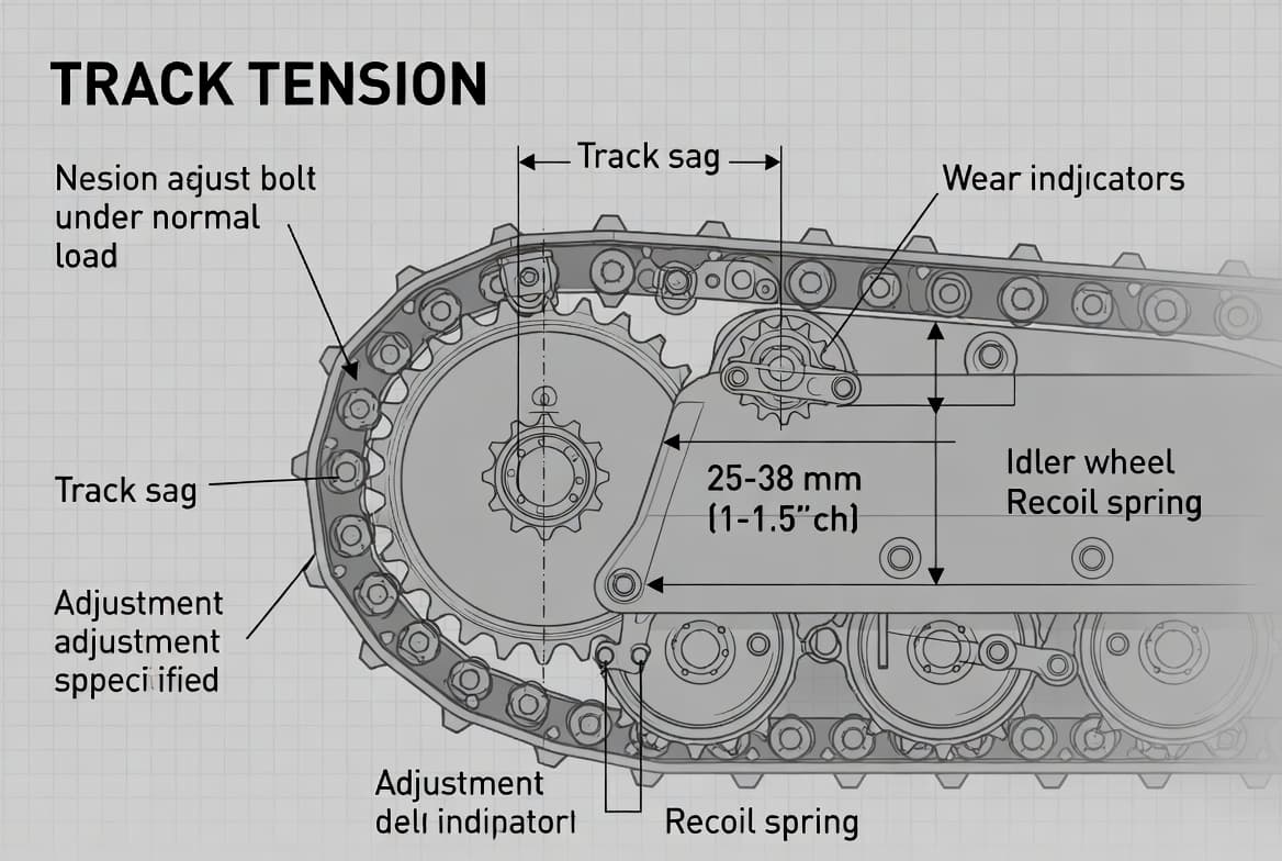 Track-Tension Inspection