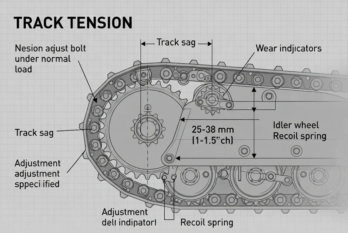 Track-Tension Inspection