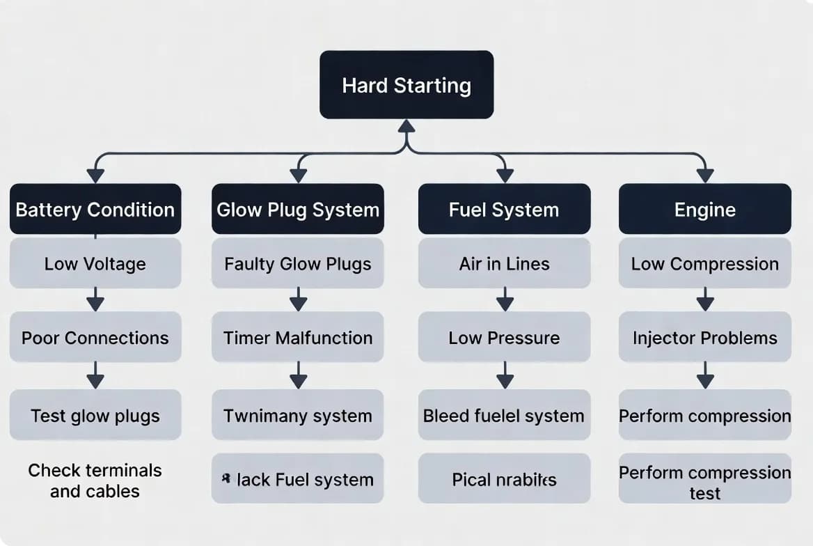 Troubleshooting Hard Starting
