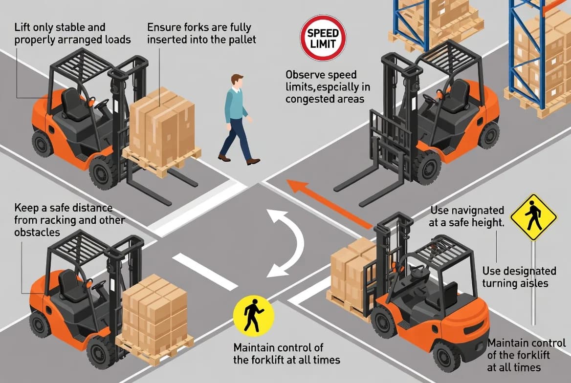 Warehouse Forklift Safety