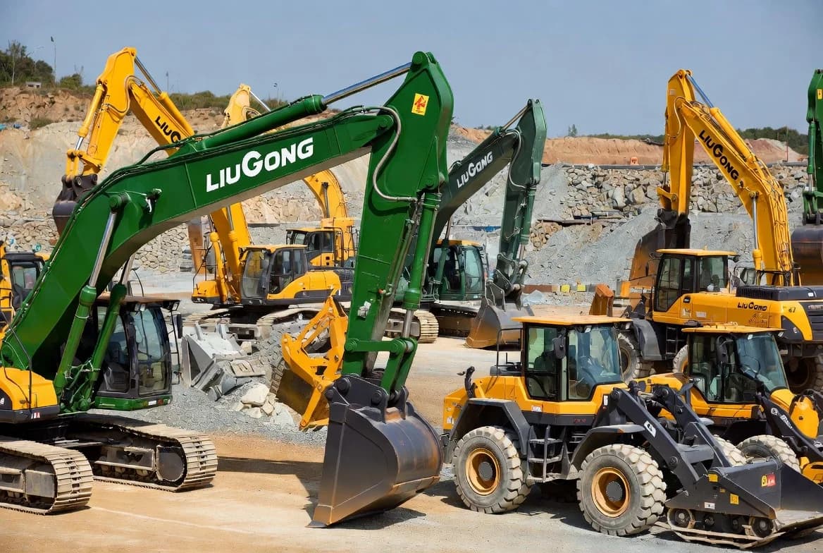 LiuGong machines at Hillhead 2026 UK debuts in quarry setting