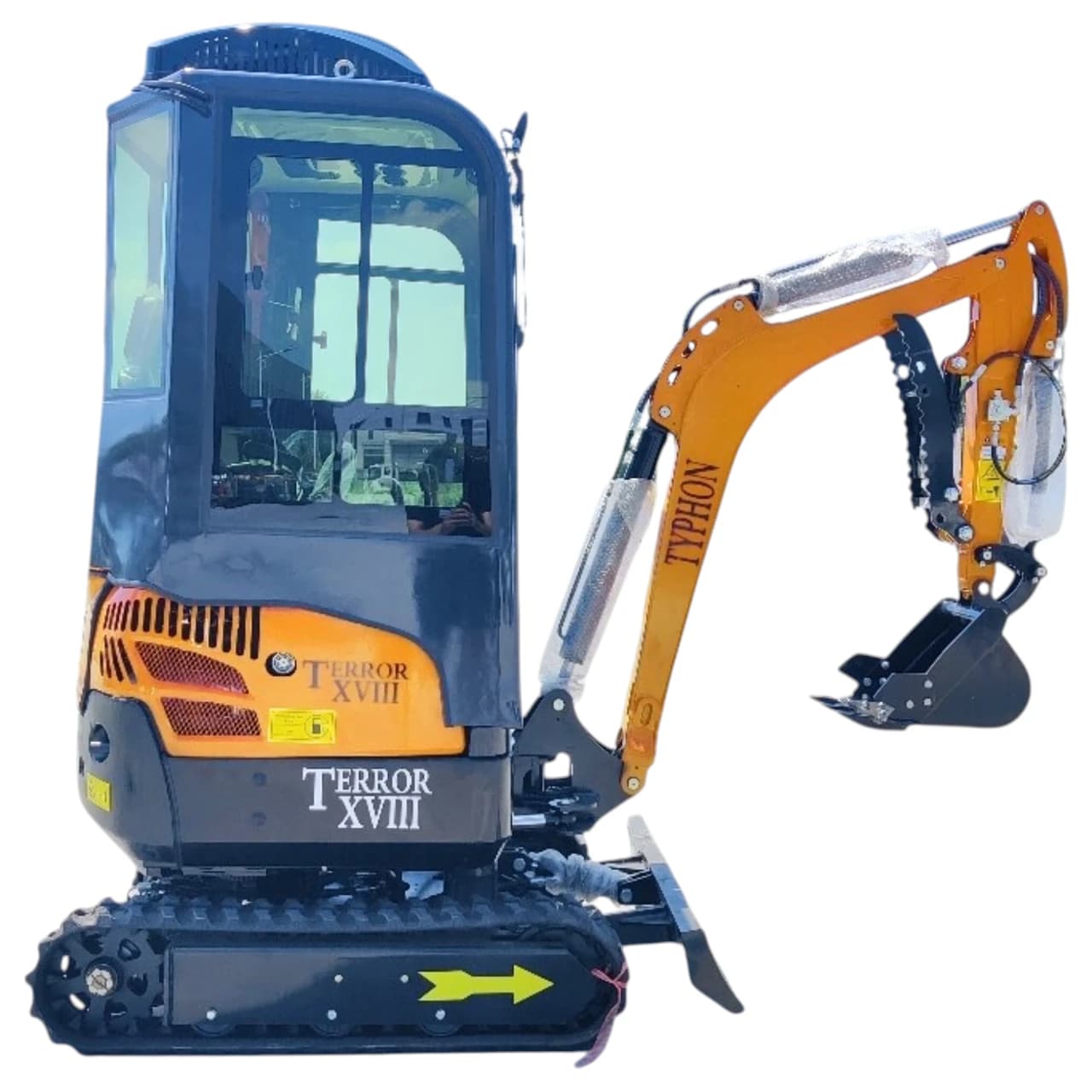 TYPHON TERROR XVIII Prestige 2 Ton Mini Excavator KUBOTA Diesel Engine USA