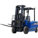 New 2025 TYPHON VIGOR 3.0 Blue Electric Forklift 3 Ton Lifter Lift Truck Jitney Hi-Lo