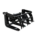 TYPHON Skoop Heavy-Duty Wheel Loader Log Grapple 295 lbs Robust Log & Brush Handler with 6+4 Tine Grip