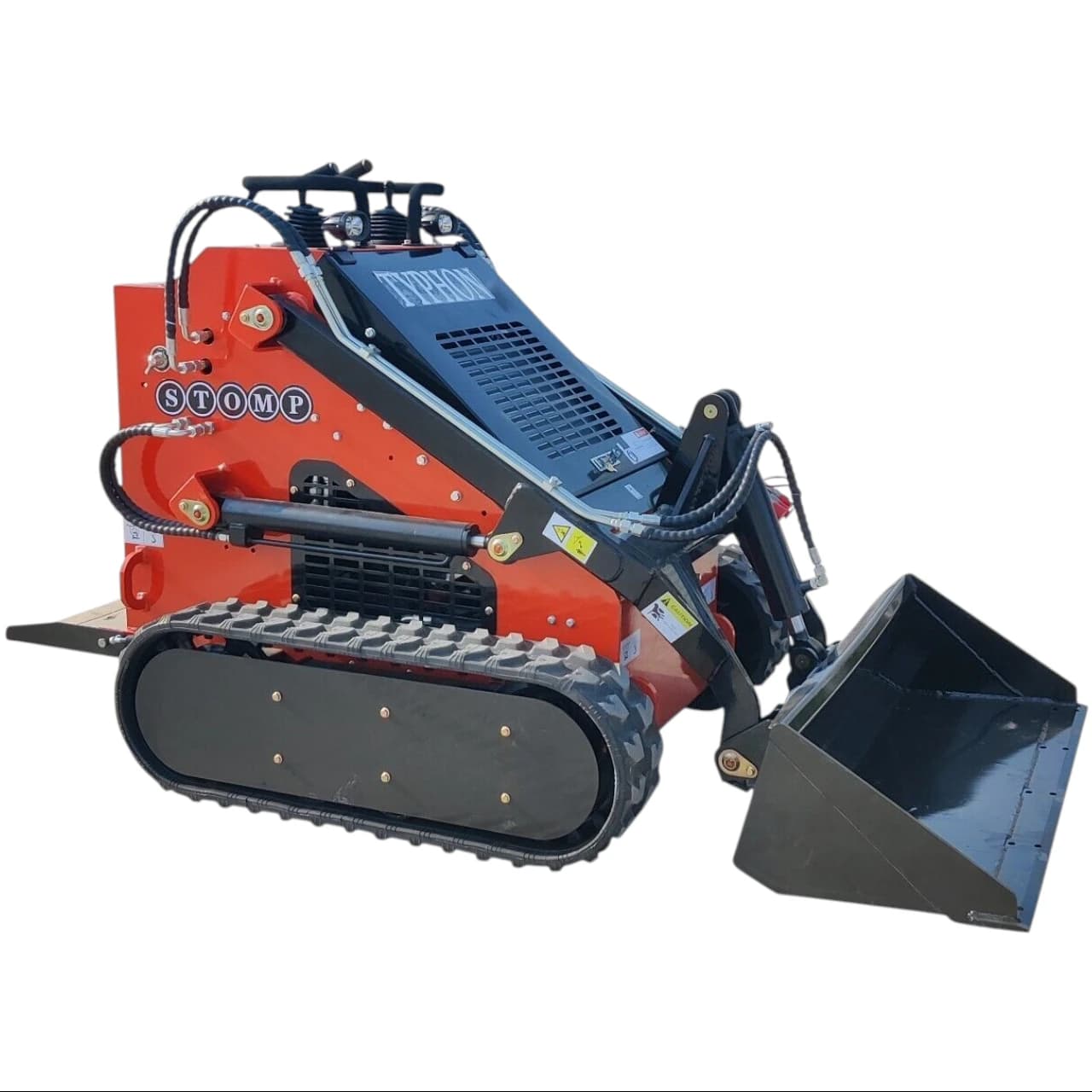 Skid-Steer Loader Tracked 22.1 HP Honda EPA Gasoline Engine for Gardens, Farming