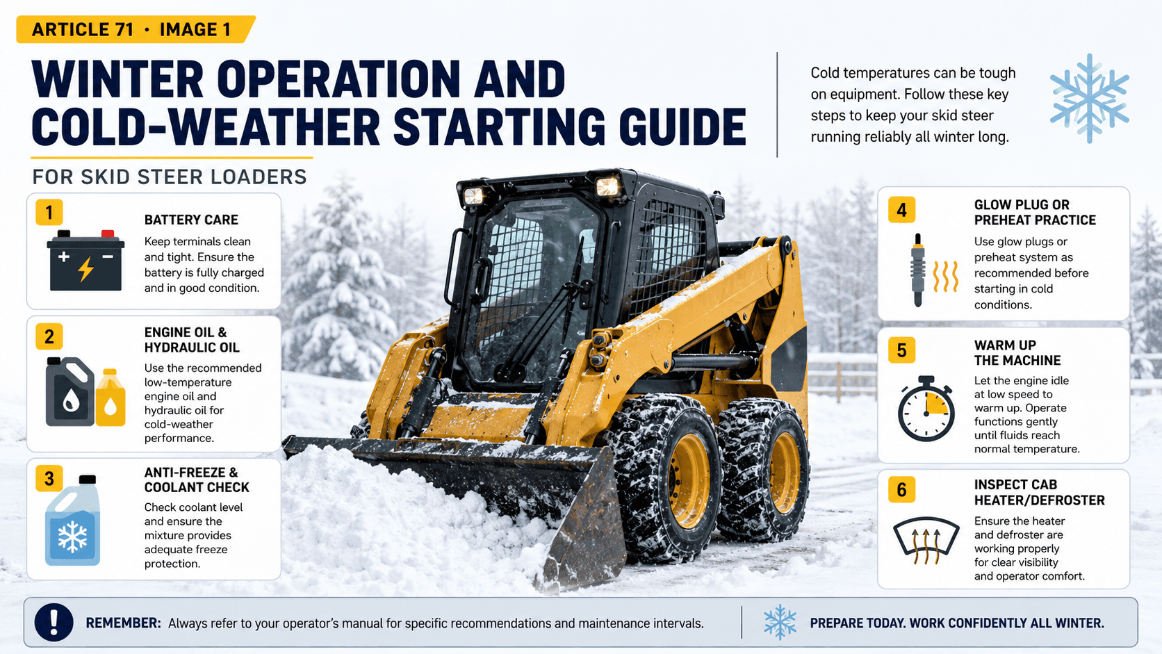 Winter Operation and Cold-Weather Starting Guide