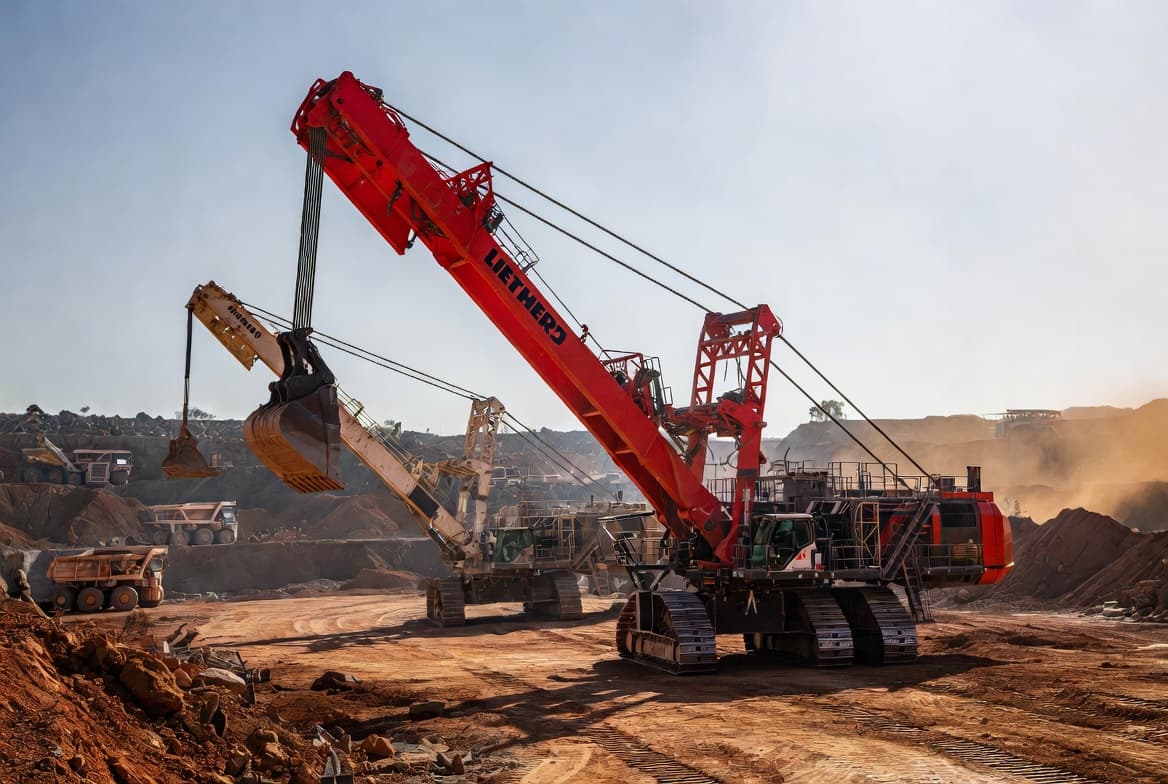 Liebherr Delivers First Mining Excavators to Gold Fields in Western Australia