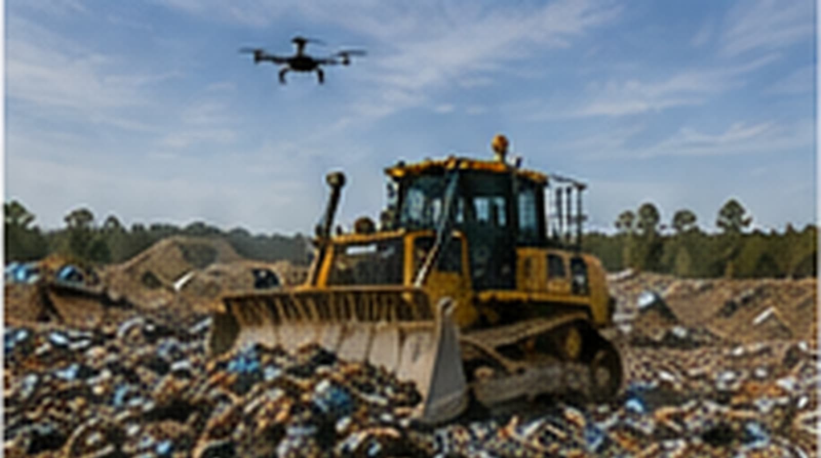 WM and Caterpillar Move Landfill Equipment Toward Autonomous Operation
