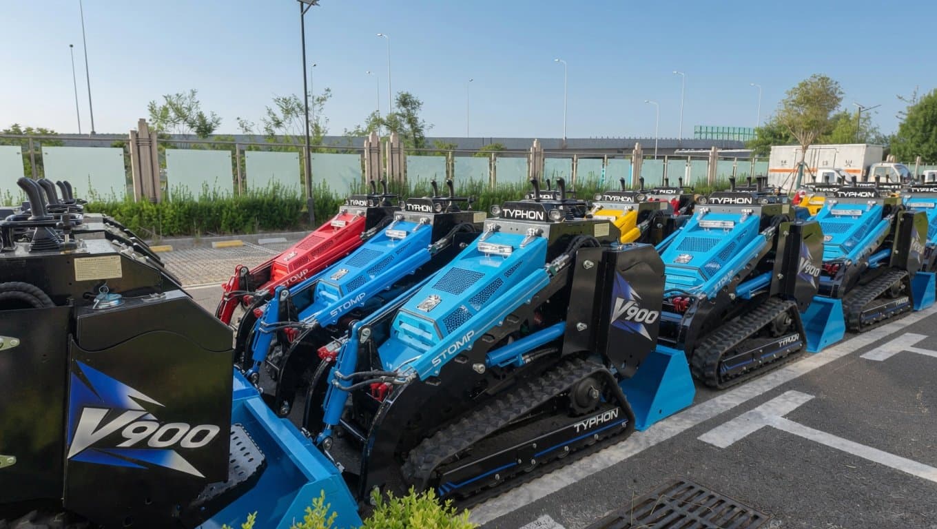 TYPHON Machinery Introduces the New STOMP V900 Mini Track Loader