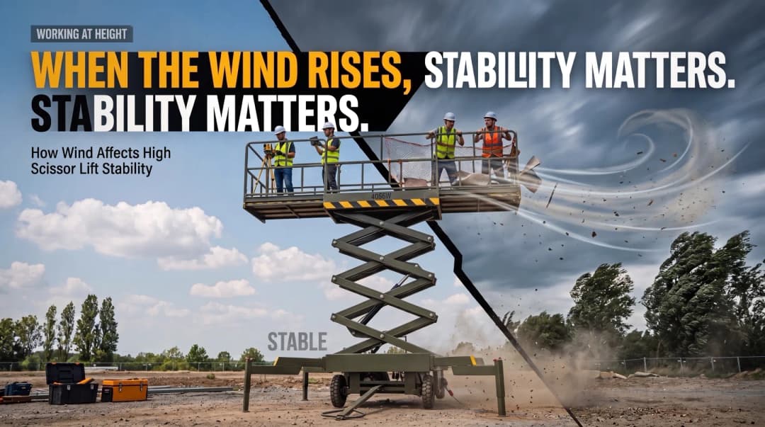How Wind Affects High Scissor Lift Stability