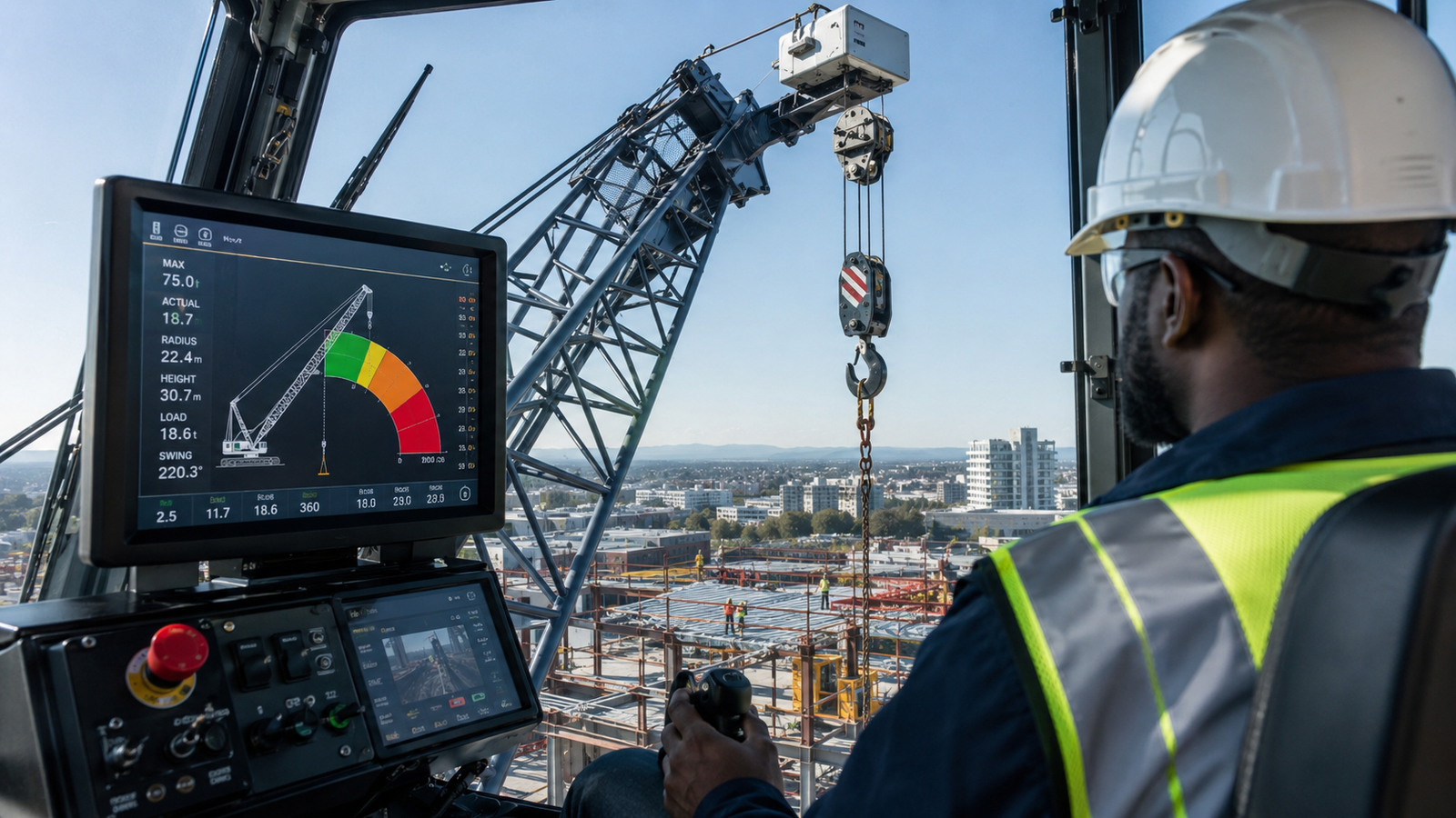 Picture 7 Illustration for Crane Load Moment Indicator and Anti-Two-Block System Explained