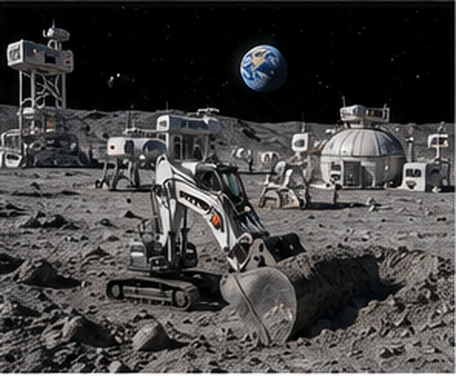 Vermeer and Interlune Expand Partnership to Develop Construction Equipment for Future Lunar Operations illustration