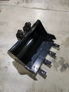 2-3.5 Ton Mini Excavator Attachment 600mm Teeth Bucket Trenching Buckets 23 inch for TERROR X2