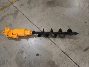 2.5 ton Excavator Attachment Hydraulic Earth Auger Post Hole Digger 8inch Diameter TERROR X2 PRO