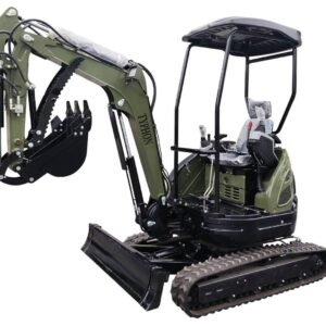 TYPHON TERROR XXV 2.5 Ton Mini Excavator KUBOTA Diesel Engine USA