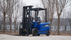 New 2025 TYPHON VIGOR 2.5 Blue Electric Forklift 2.5 Ton Lifter Lift Truck Jitney Hi-Lo