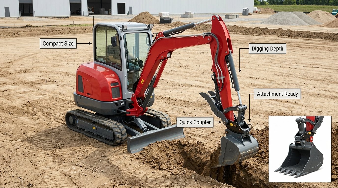 Heavy Equipment for Sale: How to Choose the Right Mini Excavator