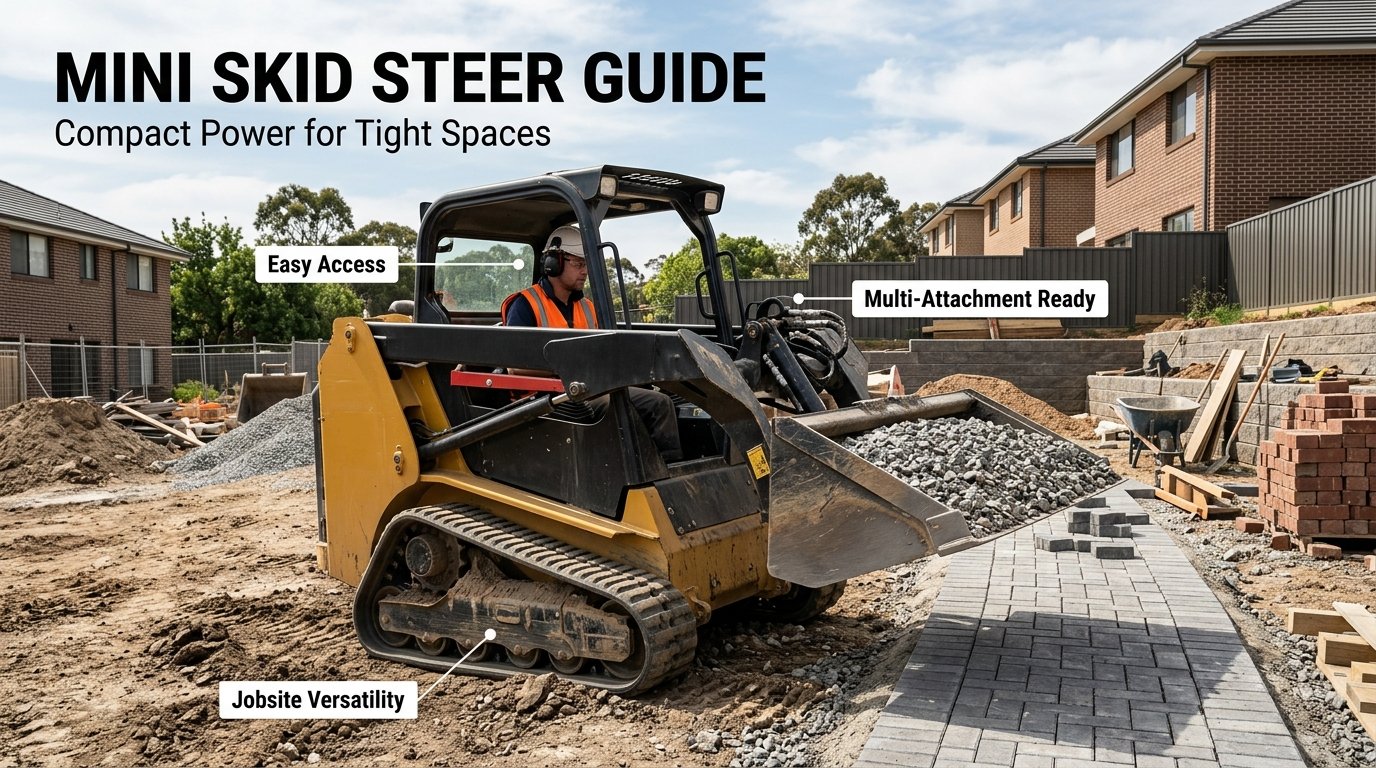 Mini Skid Steer Guide: Features, Attachments, and How to Choose the Right One