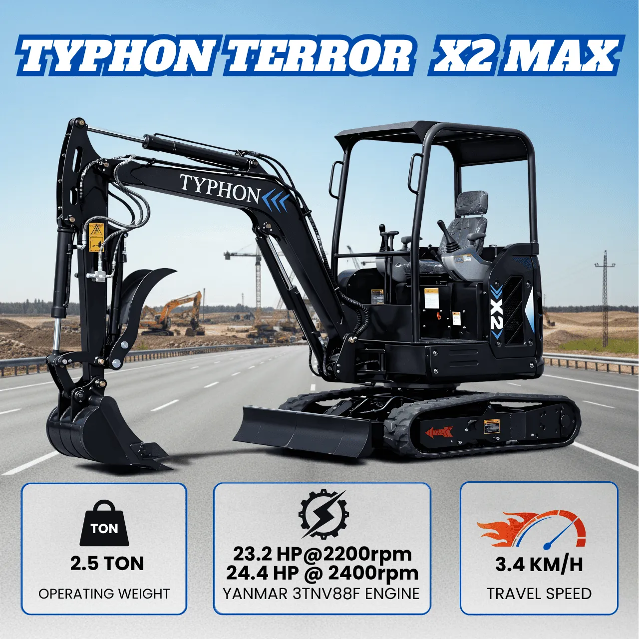TYPHON TERROR X2 MAX Canopy